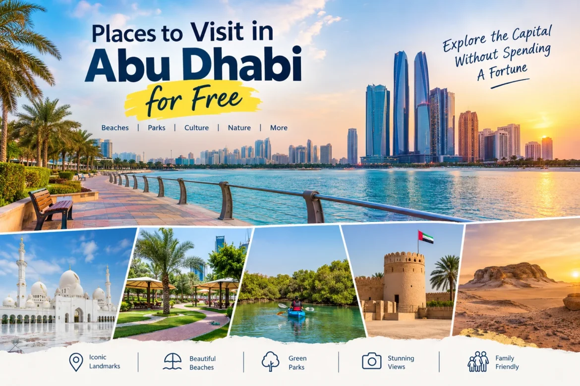 Places to Visit in Abu Dhabi for Free