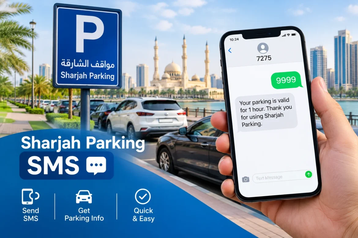 Sharjah Parking SMS