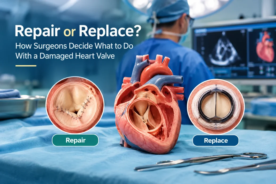 Repair or Replace? How Surgeons Decide What to Do With a Damaged Heart Valve