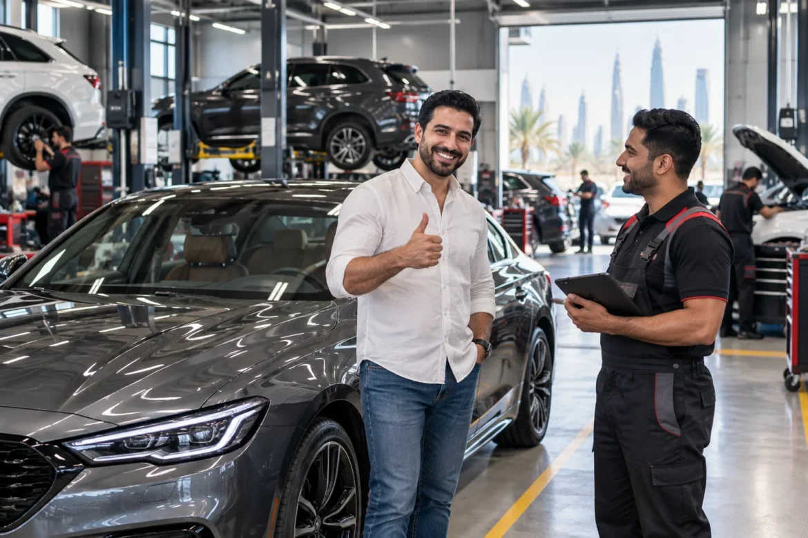 Dubai Car Owner Recommends 800Sayara After a Recent Workshop Visit